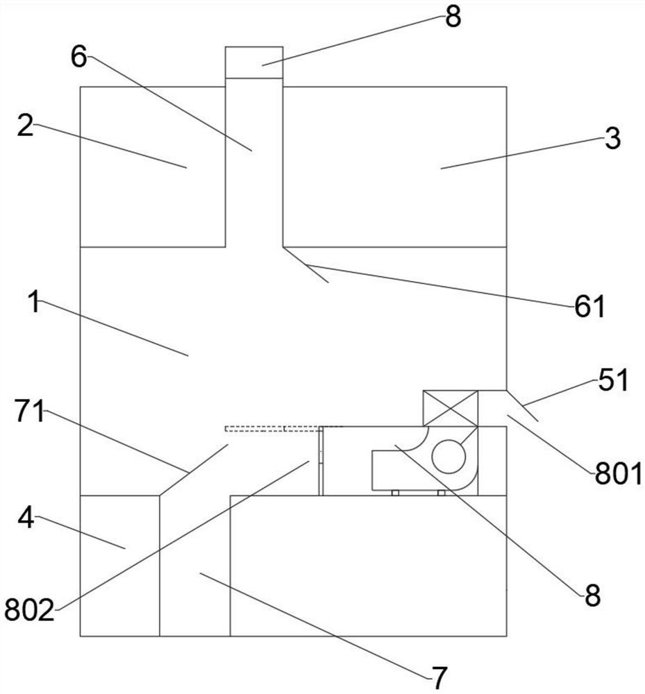 Switching device and heat dissipation control method thereof