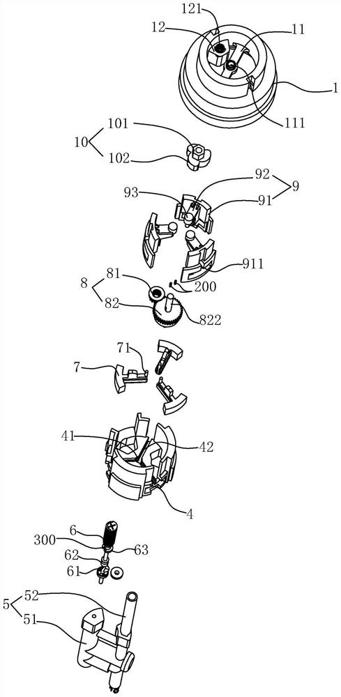 Anti-loosening faucet