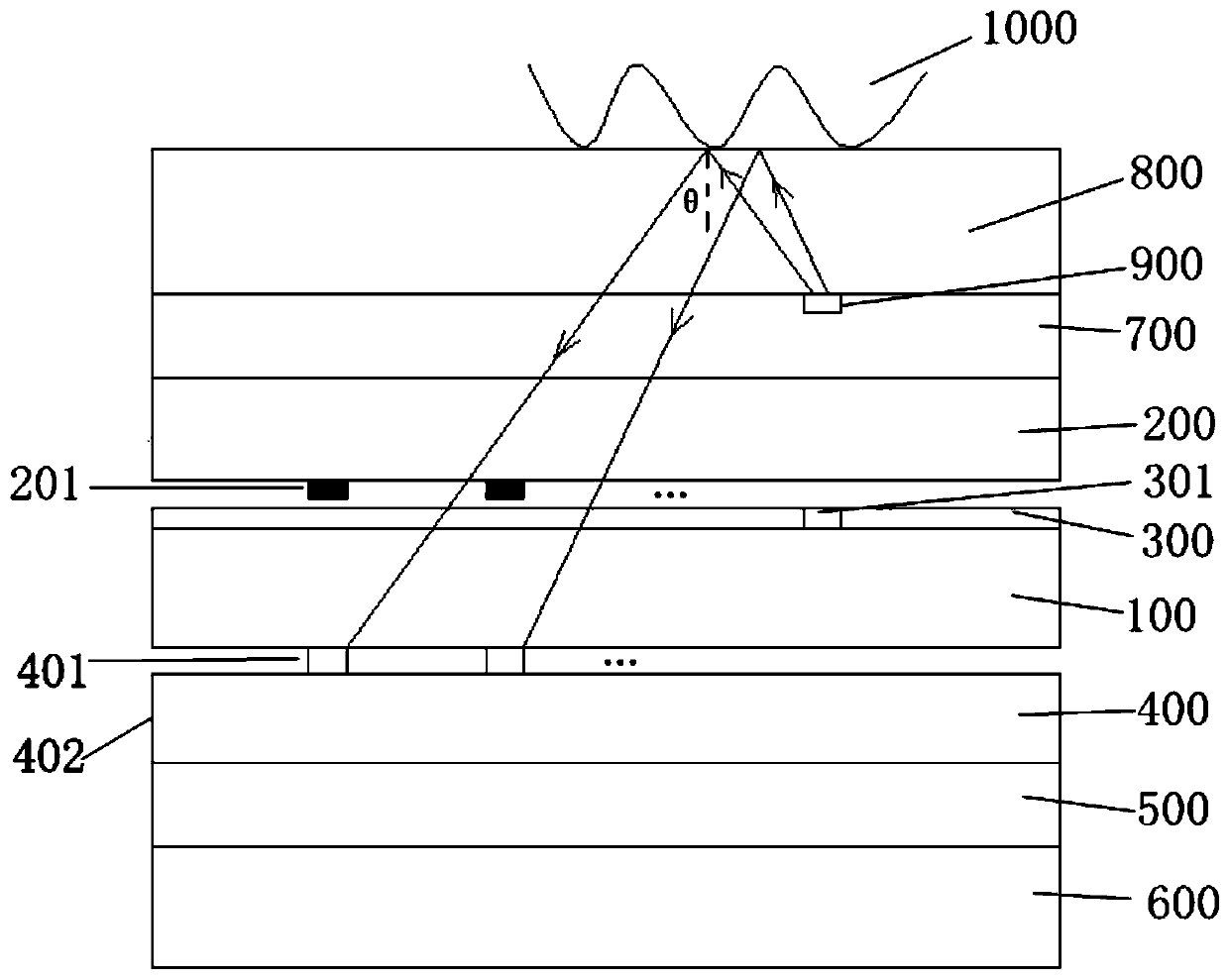 Fingerprint identification display panel, fingerprint identification method and display device