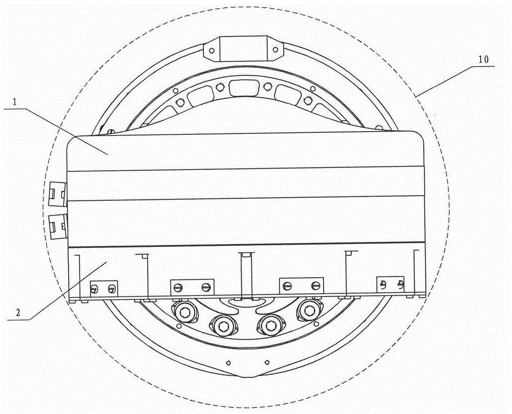 Electromechanical small-sized variable speed control moment gyro