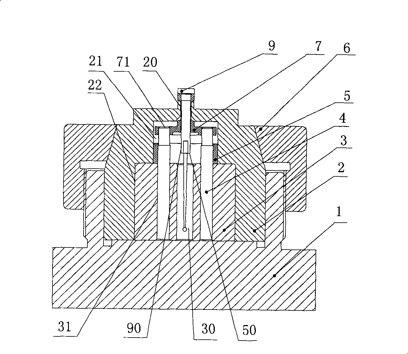 Assembly fixture of armature assembly for electrohydraulic servo valve