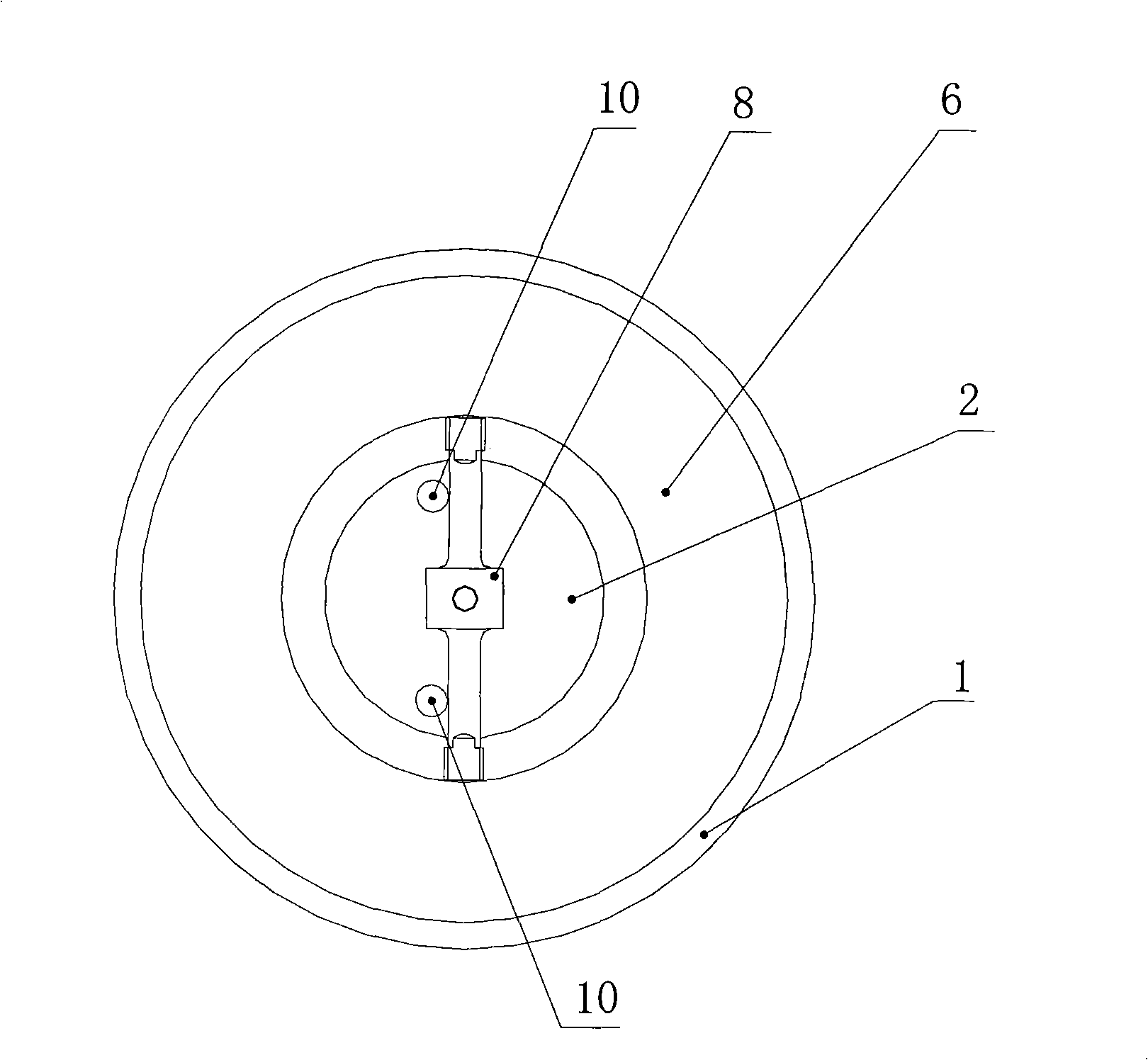 Assembly fixture of armature assembly for electrohydraulic servo valve