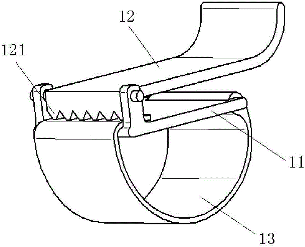 Light truck and wire harness pipe clamp thereof