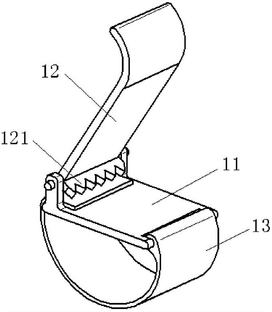 Light truck and wire harness pipe clamp thereof