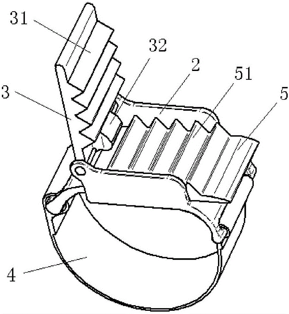 Light truck and wire harness pipe clamp thereof