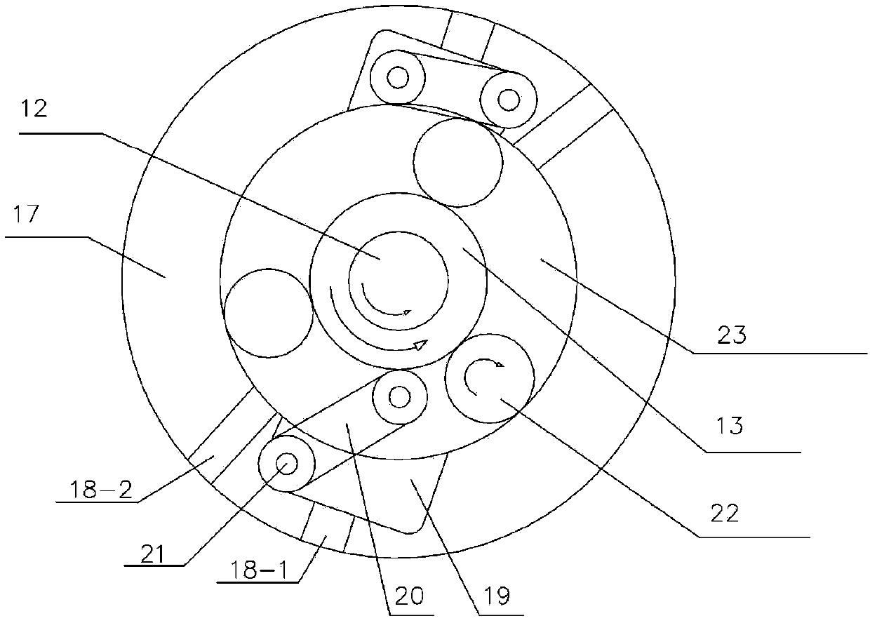 Process and device for generating power by pressure energy of small natural gas pipeline network