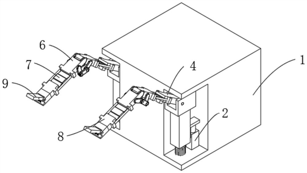 Adjustable leg supporting device for obstetrical nursing