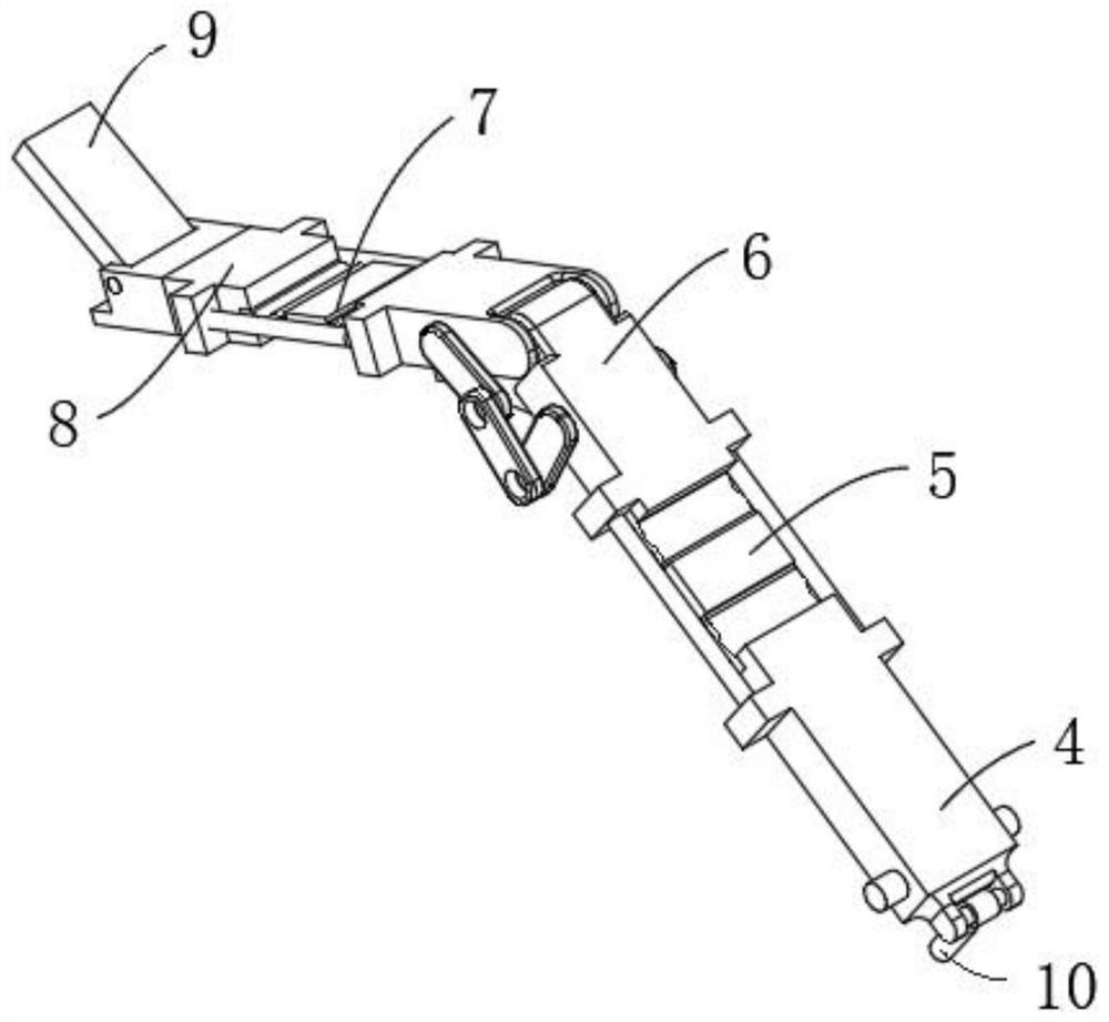 Adjustable leg supporting device for obstetrical nursing