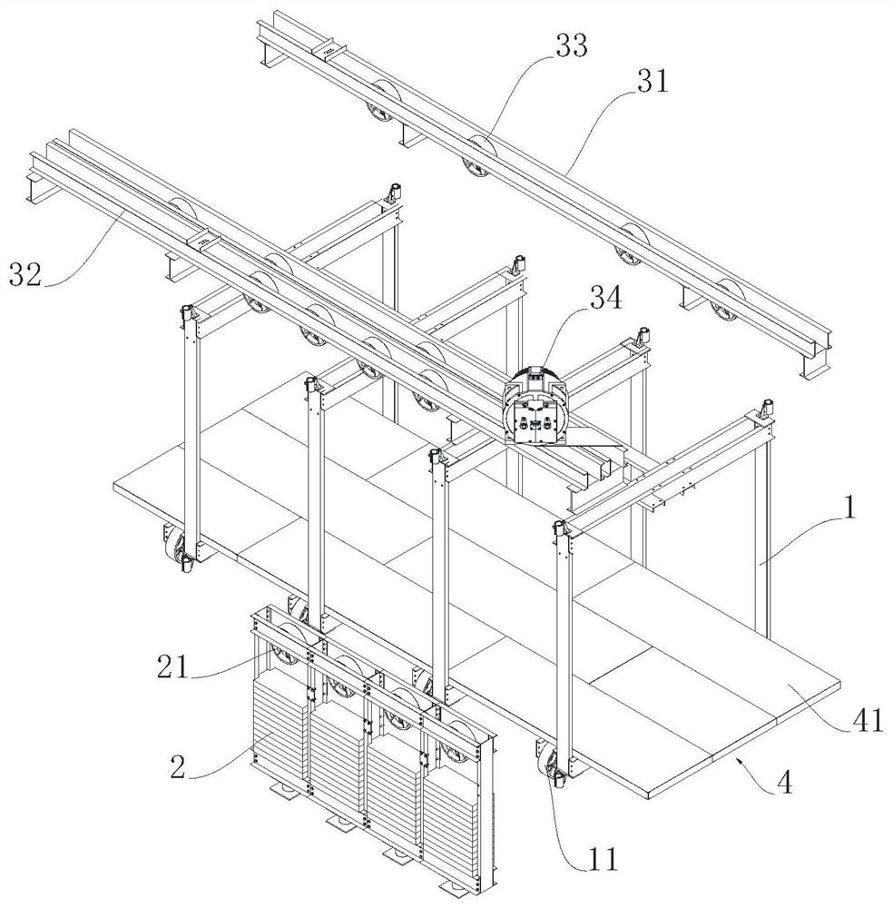 Ultra-large load cargo elevator structure