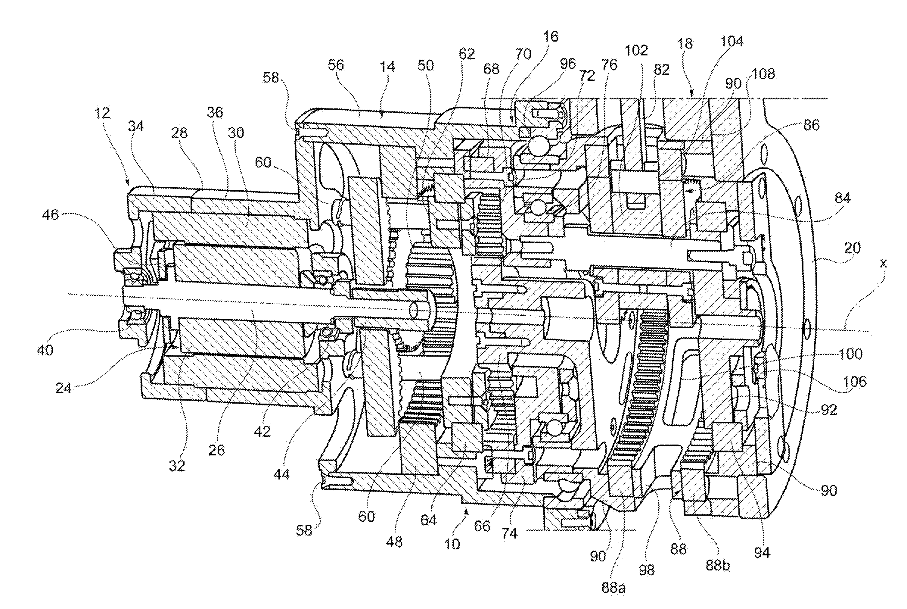 Elastic rotary actuator