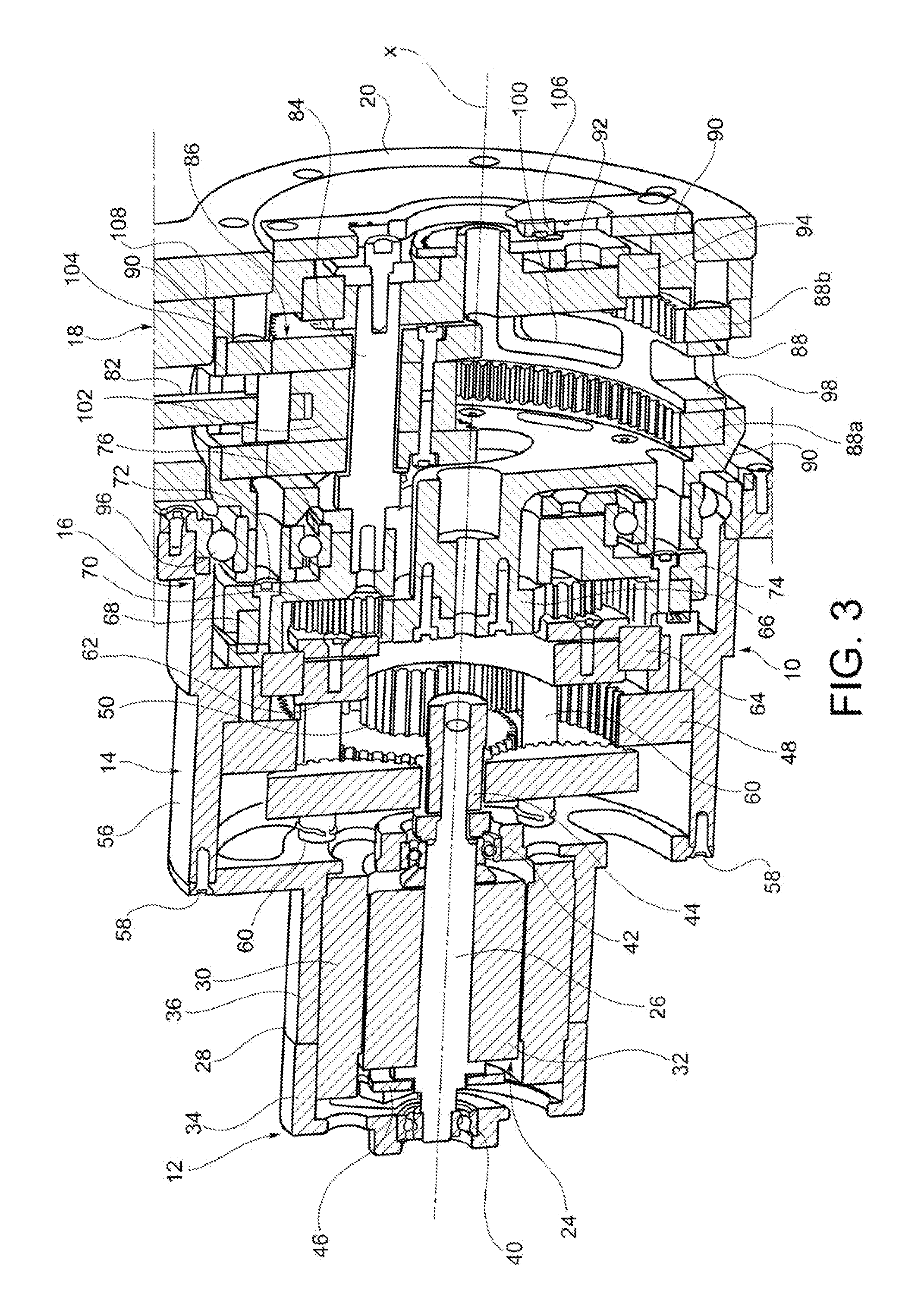 Elastic rotary actuator