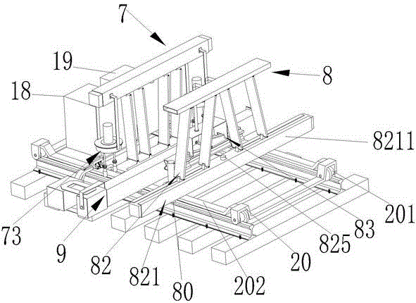 Automatic sleeper replacement machine