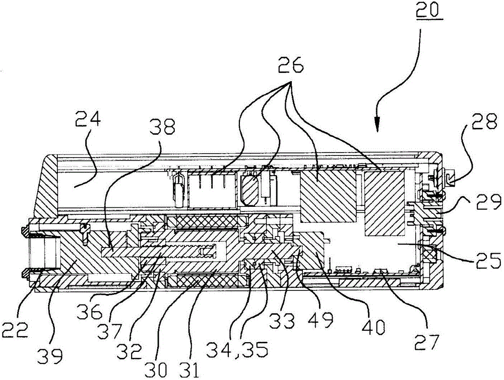 Electronically controlled linear pump drive actuator