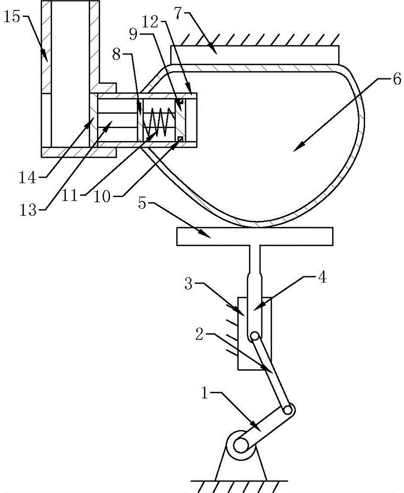 Intermittent feeding device