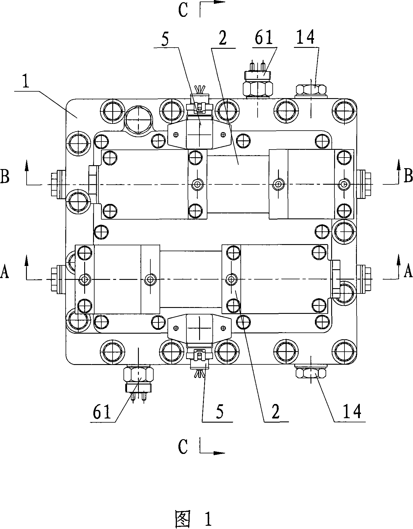 Pneumatic shifting device