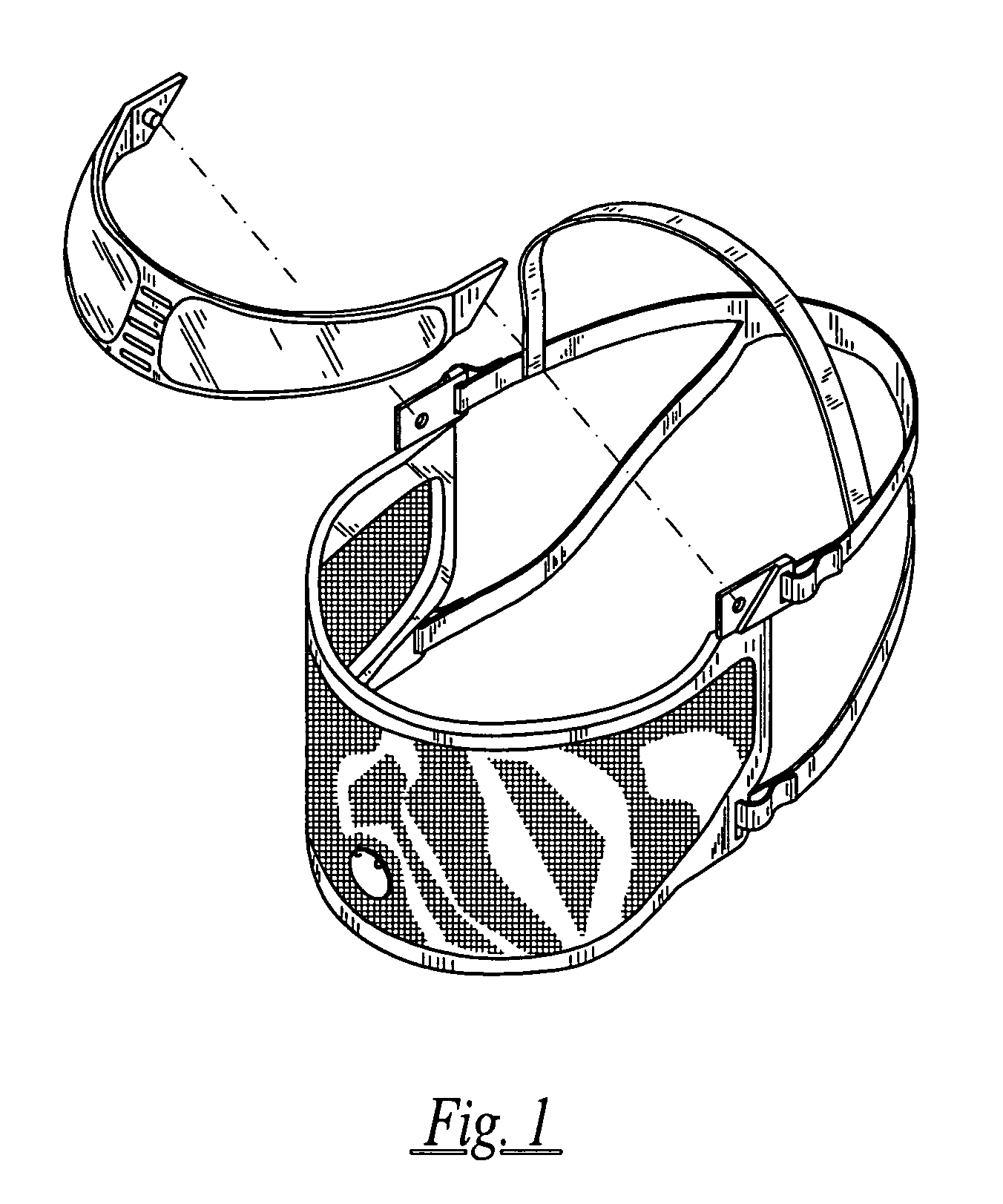 Ventilated mask for outdoor use