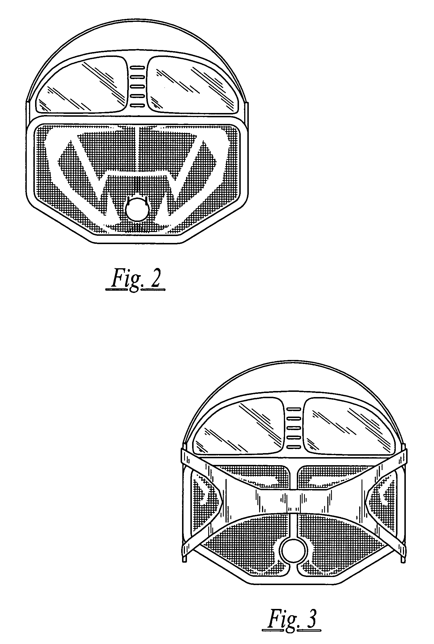 Ventilated mask for outdoor use