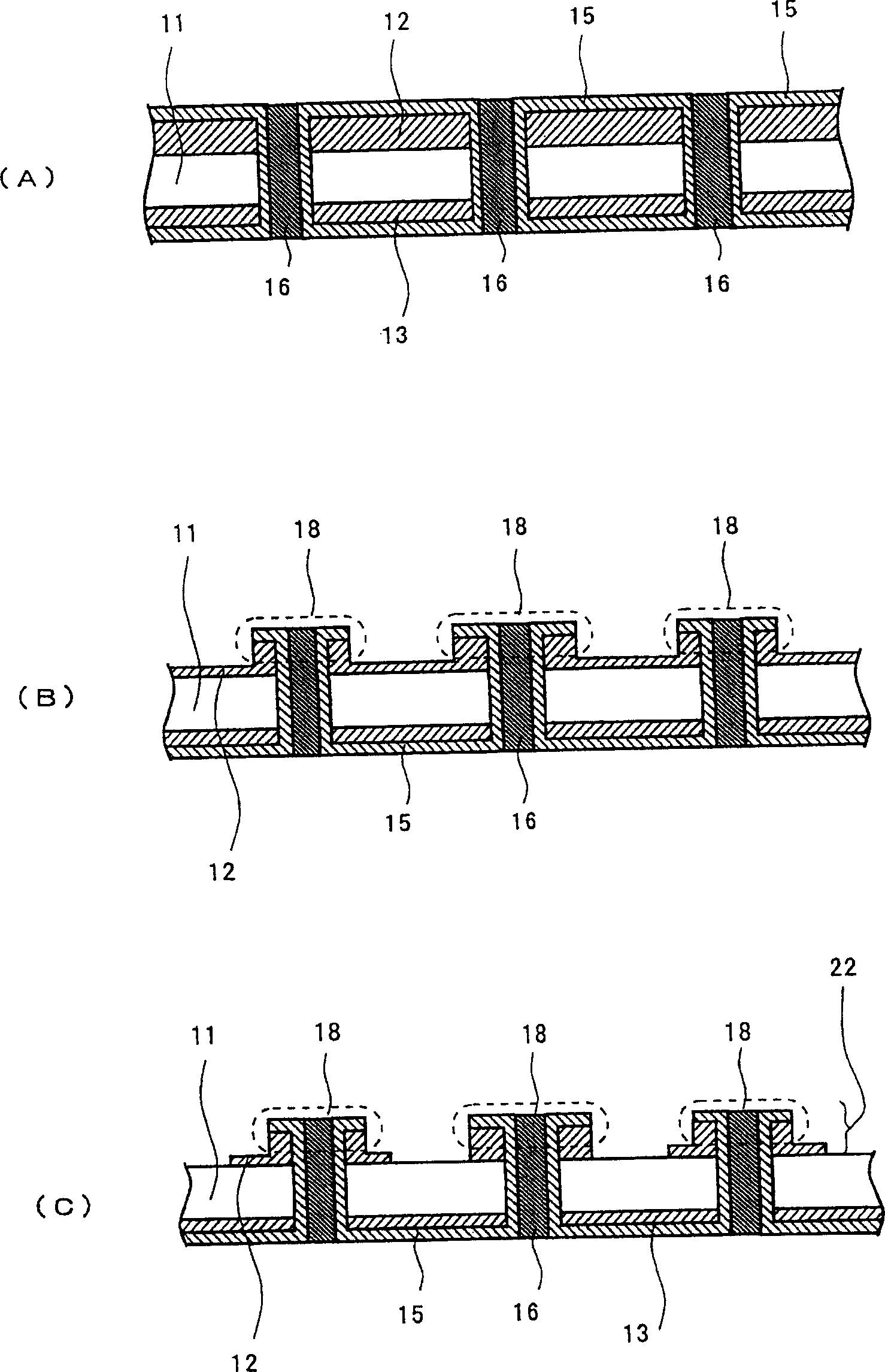 Method for manufacturing substrate with emergent points