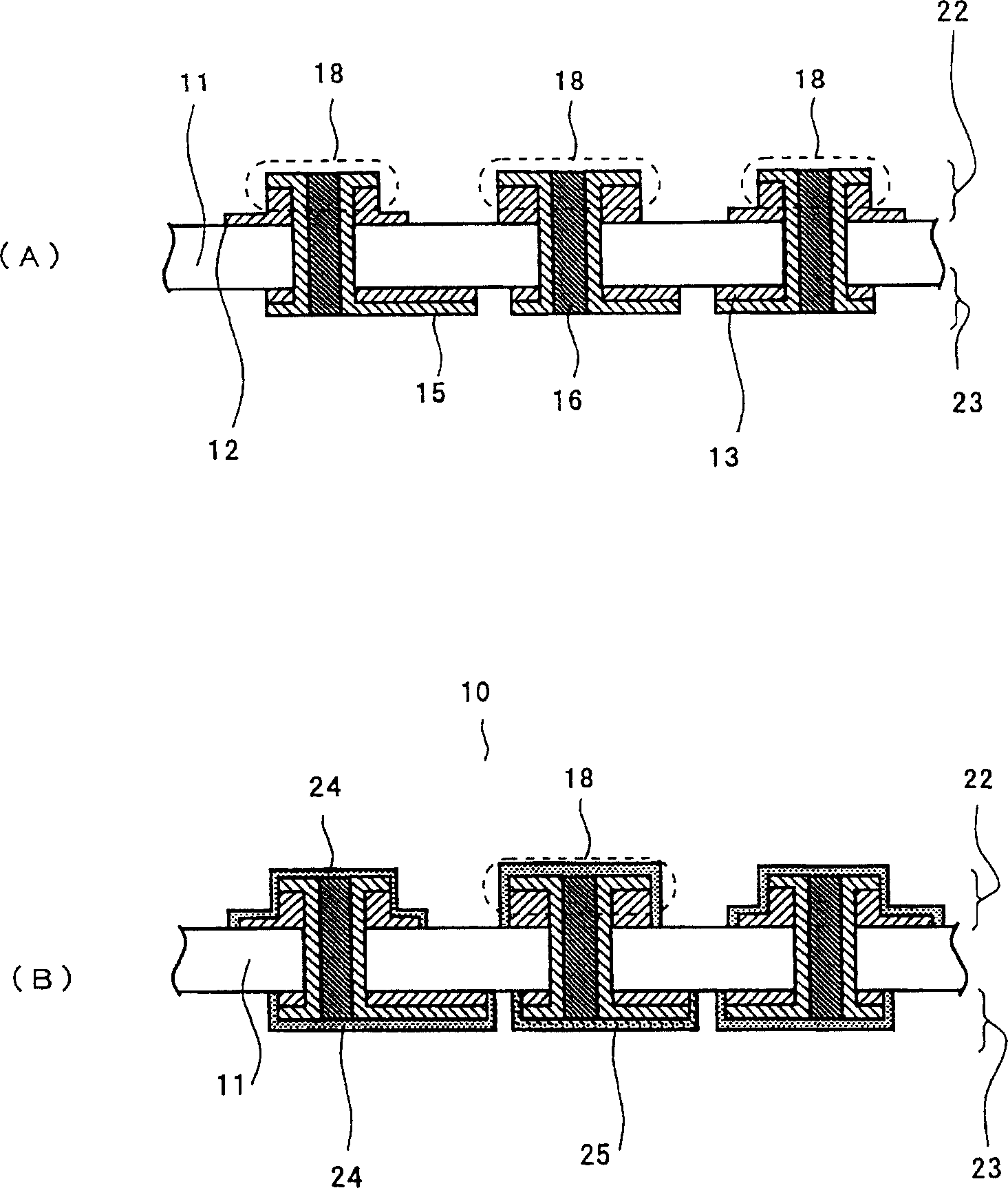 Method for manufacturing substrate with emergent points