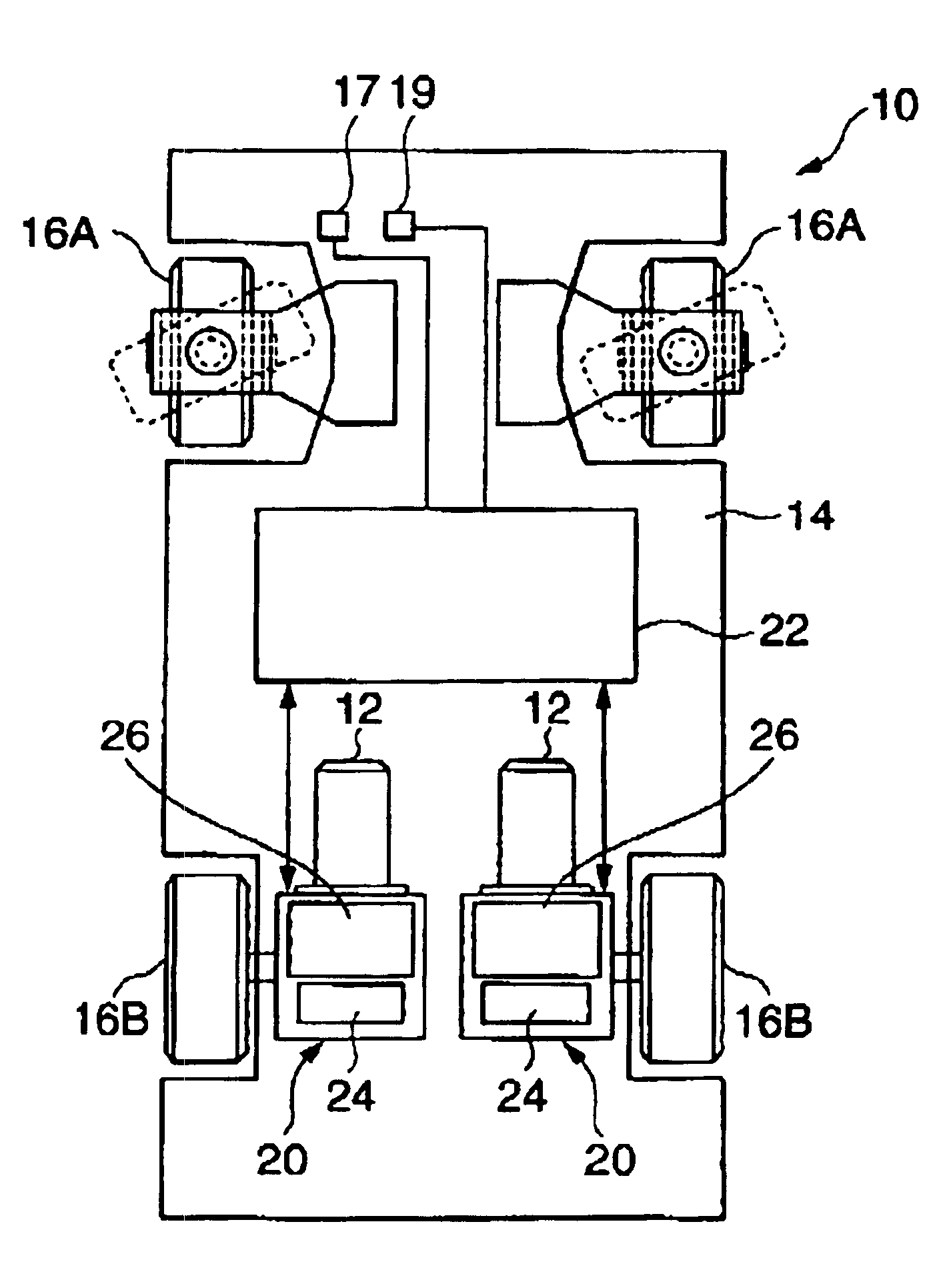 Direction control device of control target