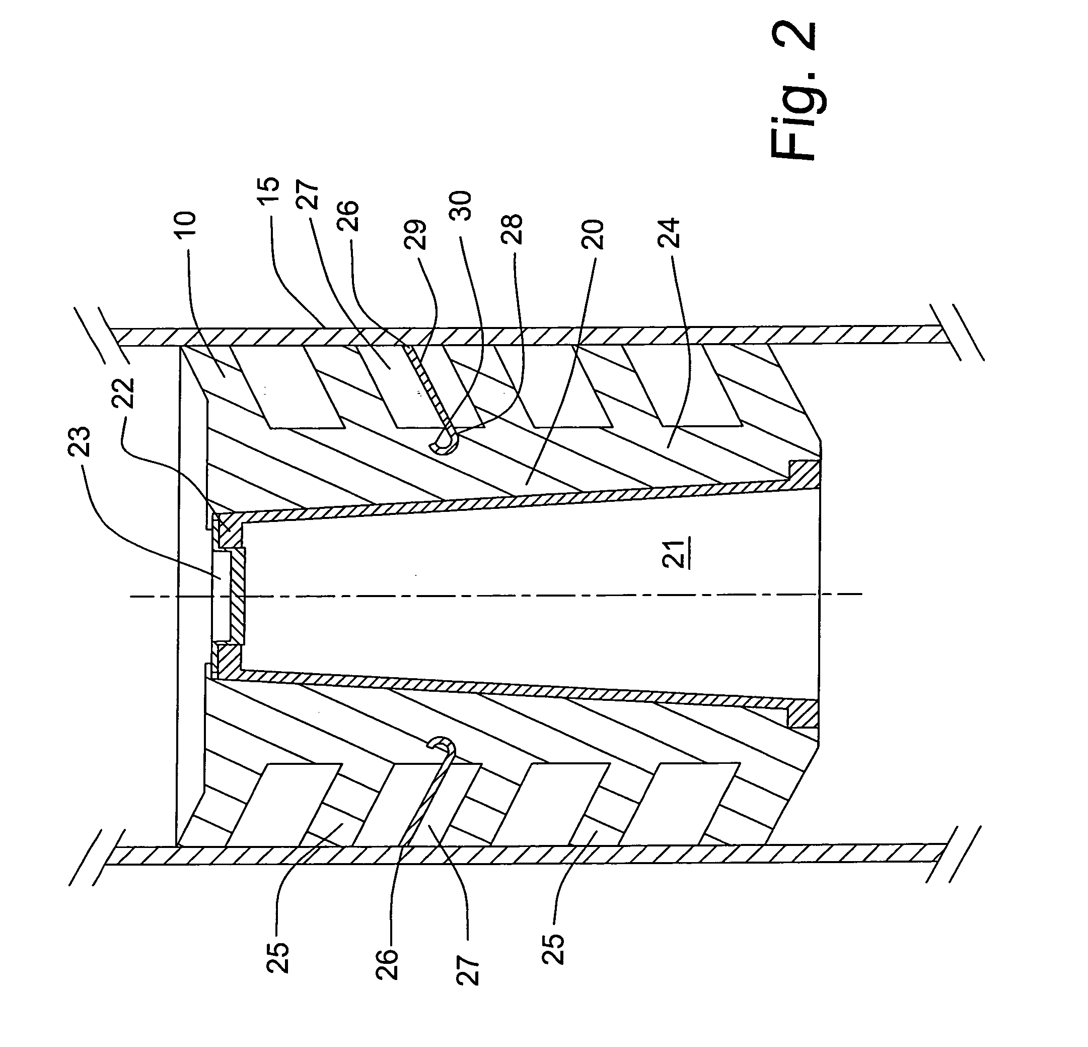 Wiper plug with packer