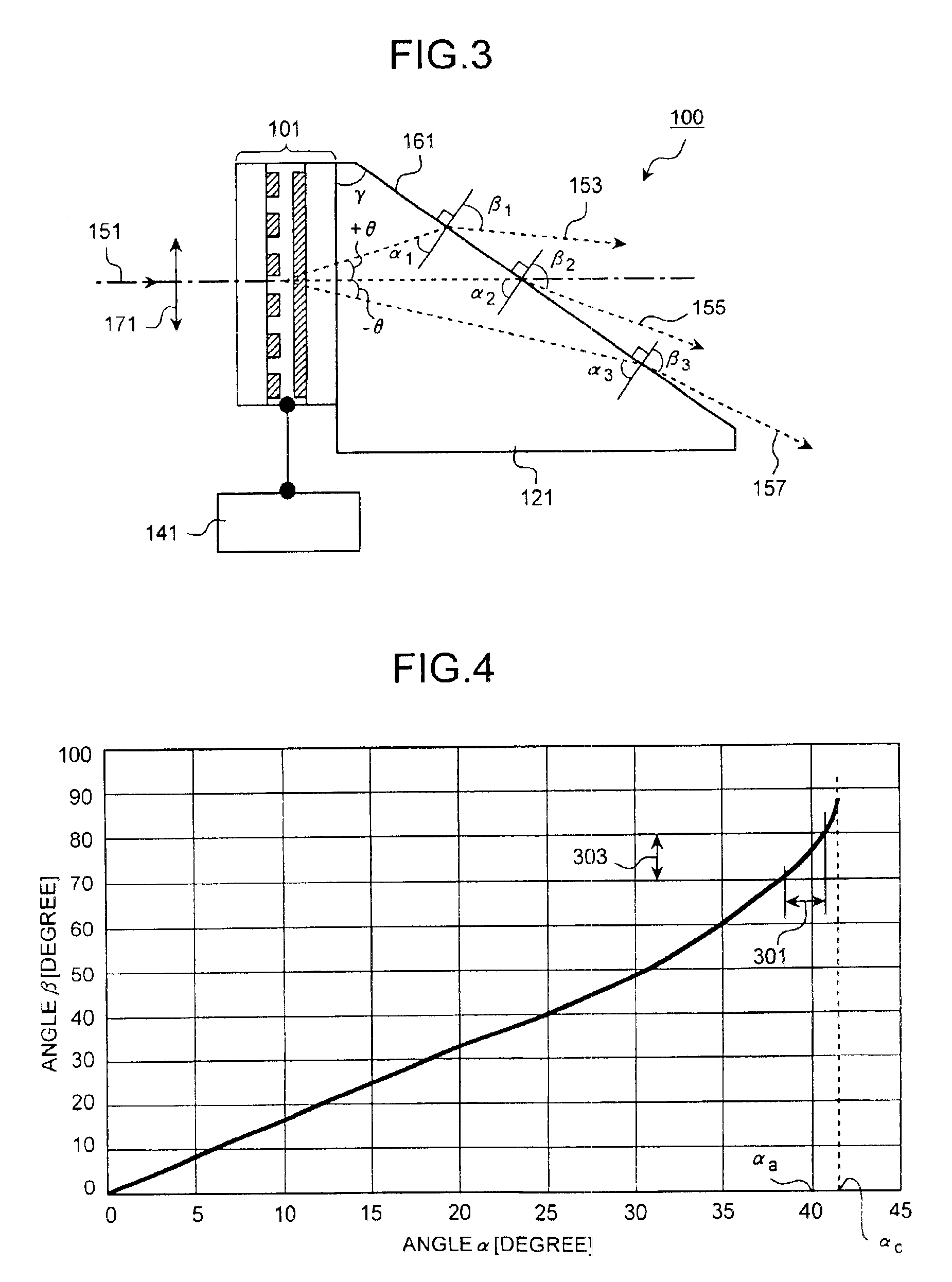 Optical deflection apparatus and optical deflection method