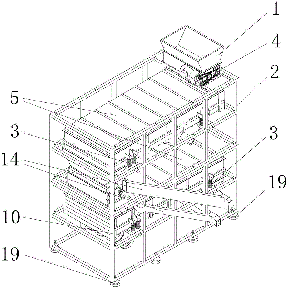 Special-medicine fragmentation sorting machine group