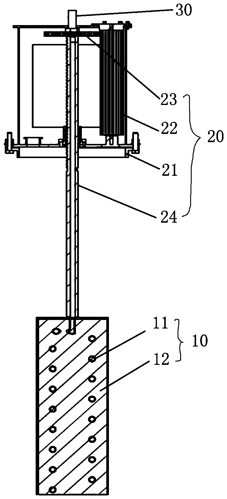 Top-blowing powder spraying method for electric furnace smelting