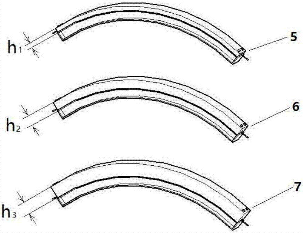 Rigidity-flexibility-coupled tunnel monitoring support comprehensive system and method