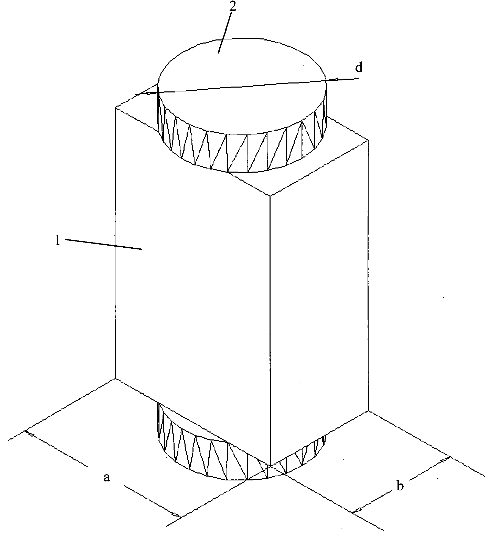 Prolate glass sealed surface mounting diode and packaging tape thereof