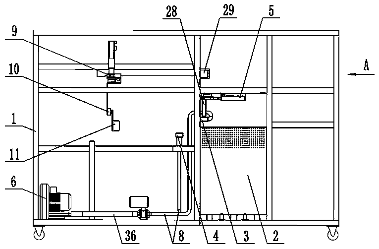 Bagging machine for automatic bagging and mouth tying of edible mushrooms