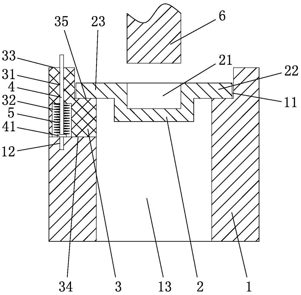 Rotatable pressing mould base