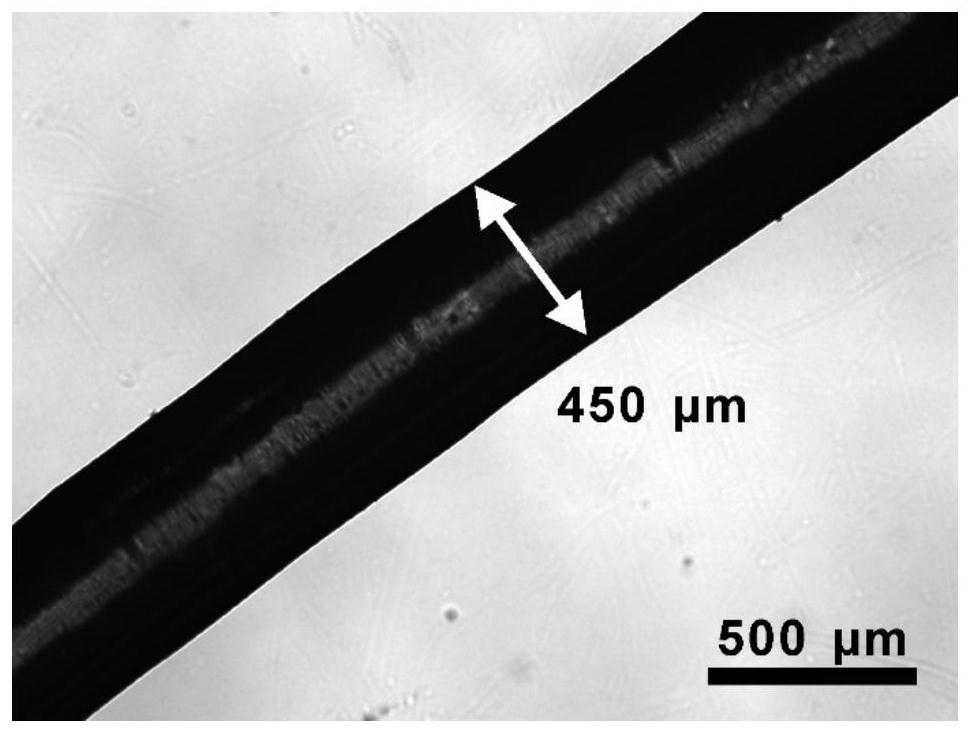 High-toughness poly (p-dioxanone) absorbable silk yarn and preparation method thereof