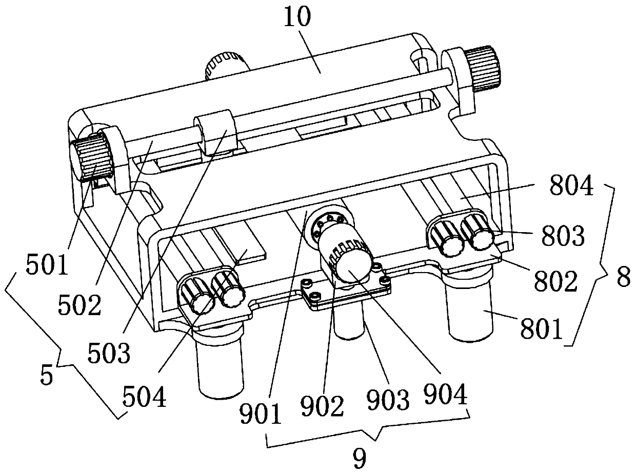 Printing device for fur production