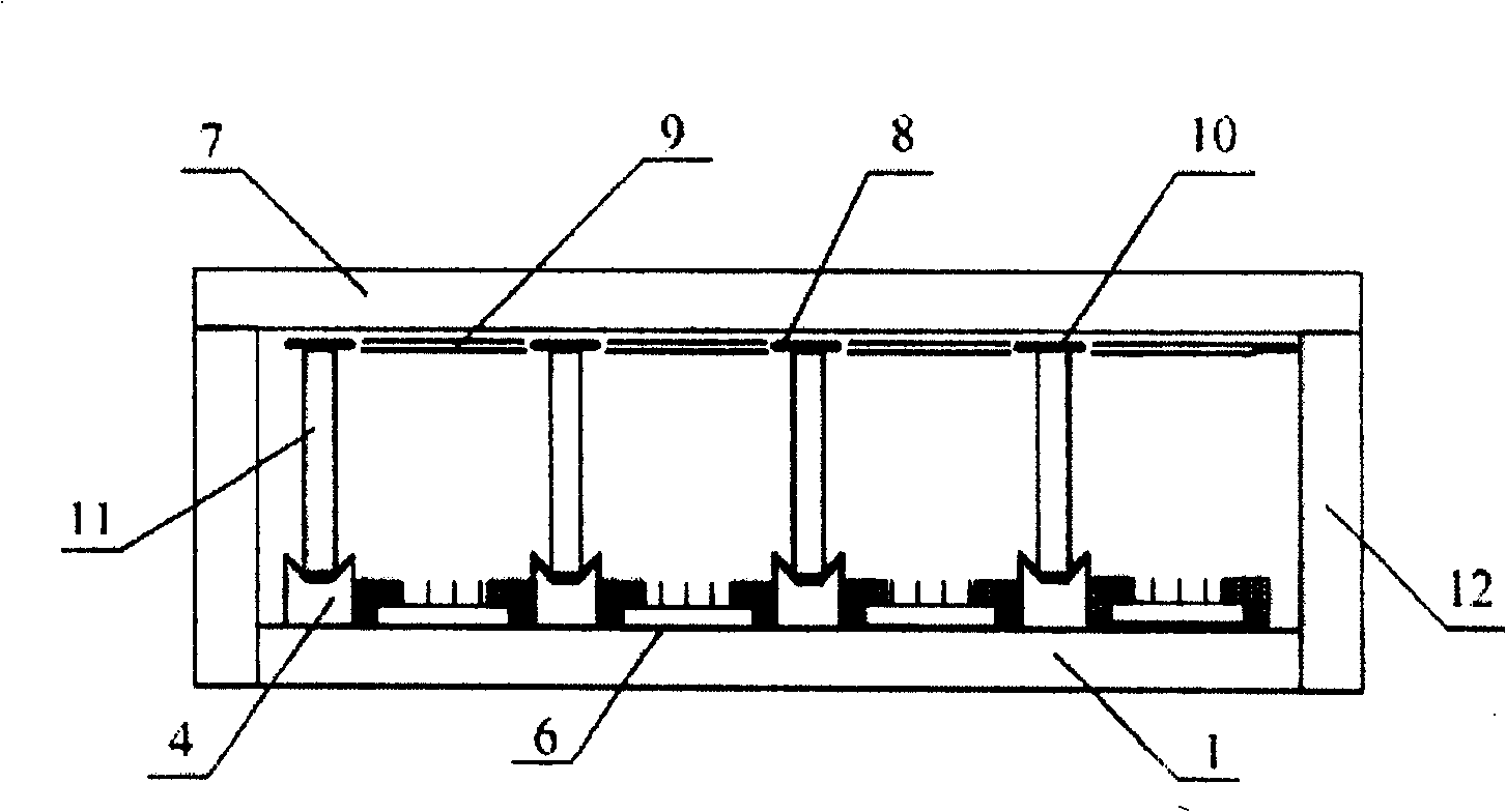 Field emission display with plane grid structure and manufacturing technology thereof