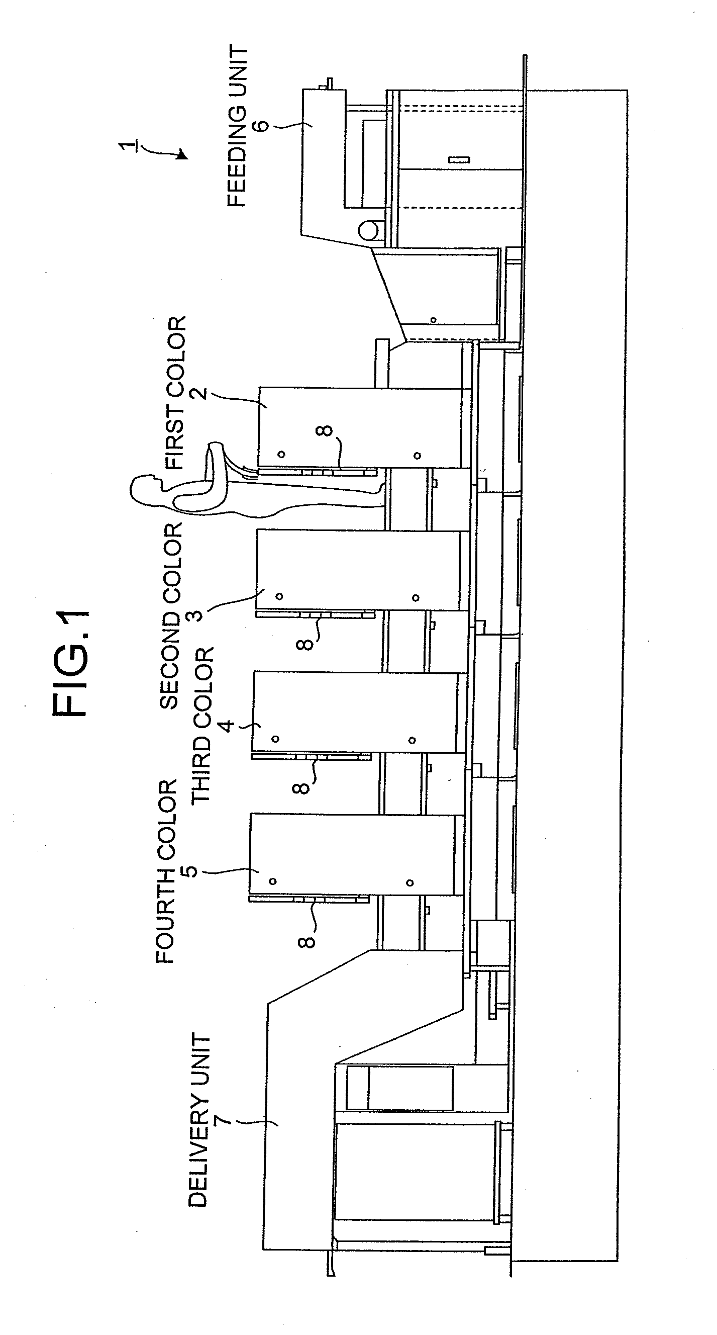 Plate replacing apparatus