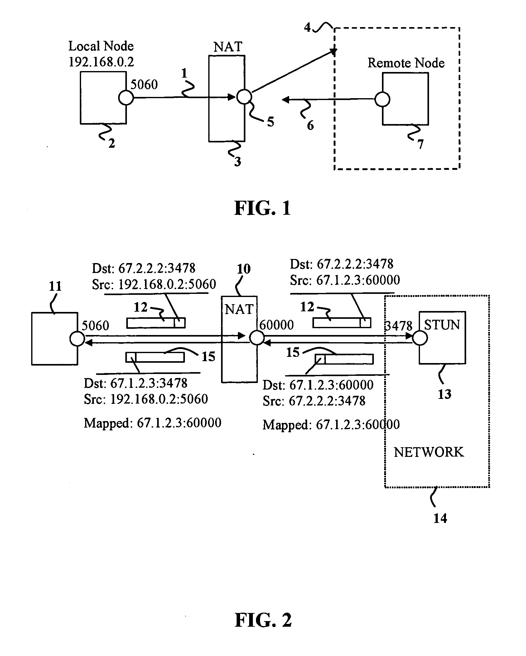 Peer-to-peer communication traversing symmetric network address translators