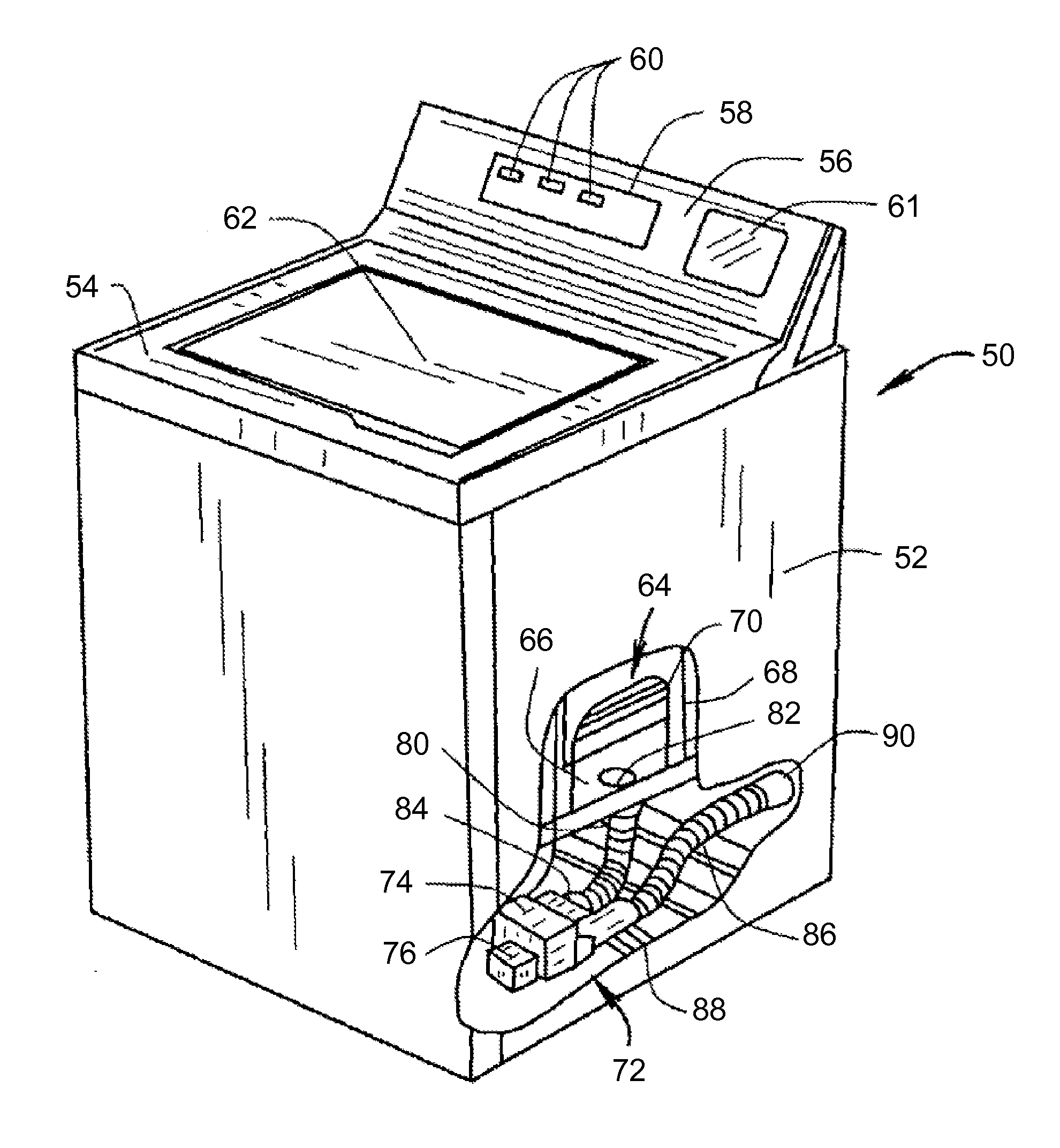 Method and apparatus for balancing an unbalanced load in a washing machine