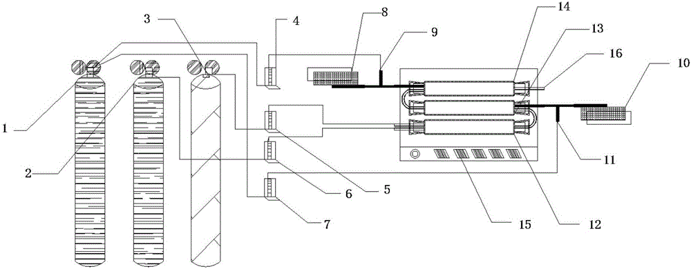 Device and method for generating gas containing condensable particulate matters