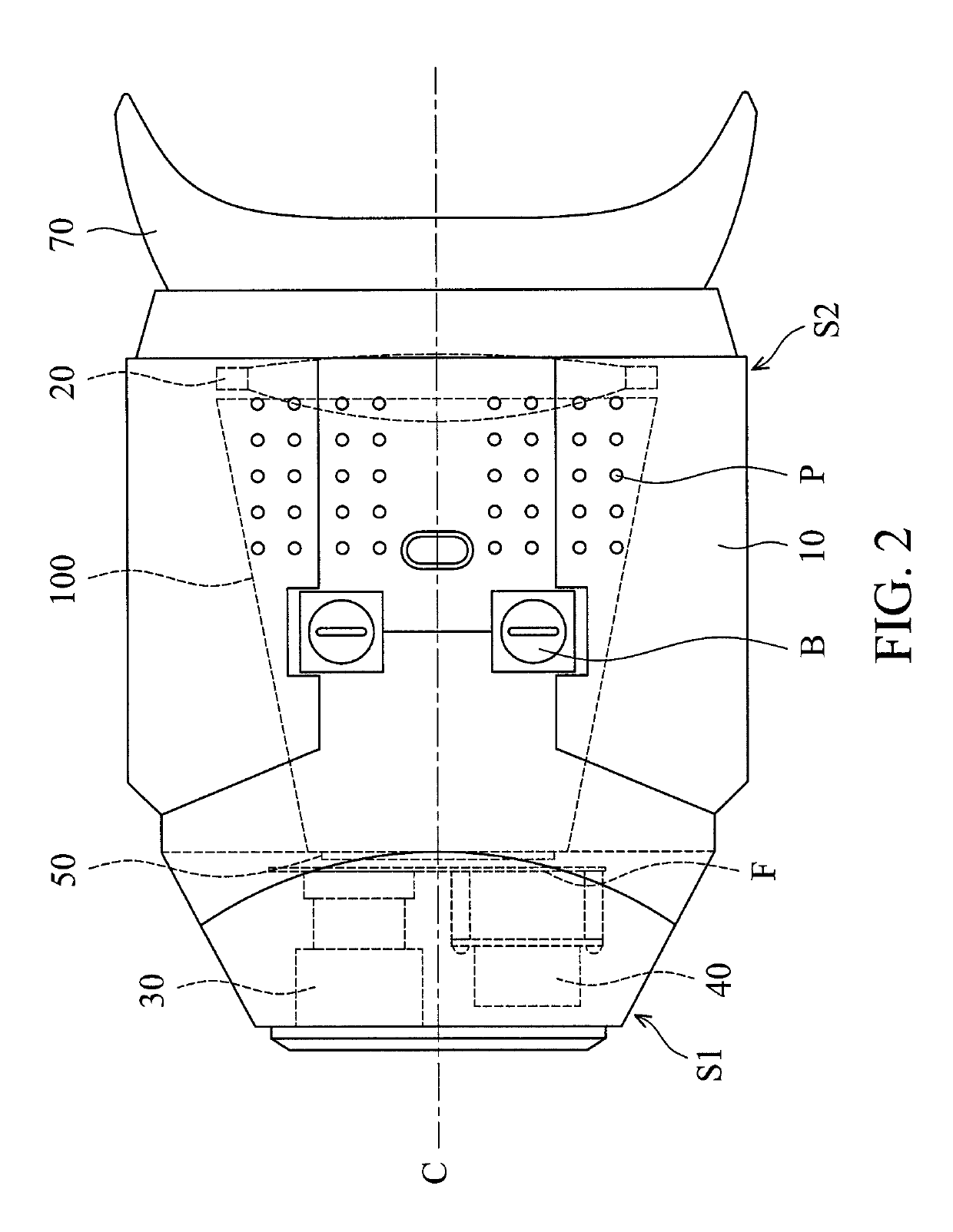 Electronic telescope