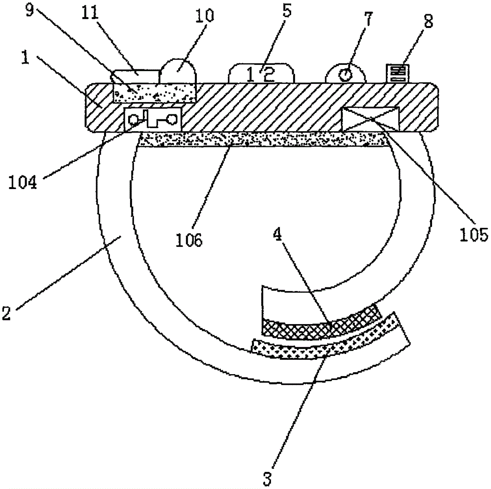 Nursing timed prompting device for old people