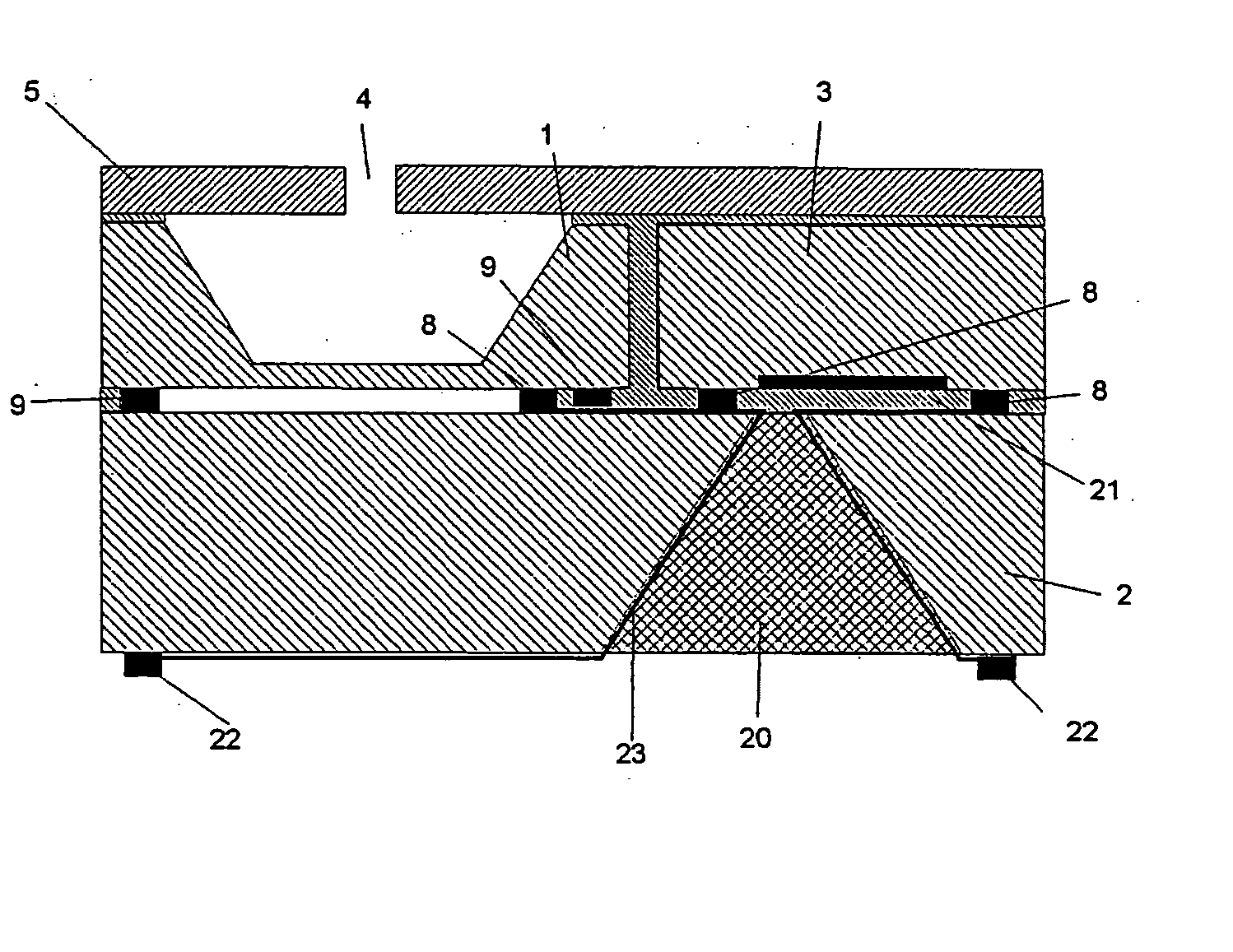 Surface mountable transducer system