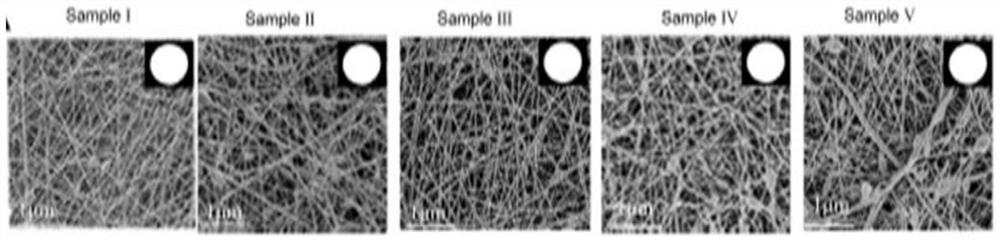 Fiber dressing with damaged skin repairing function and preparation method thereof