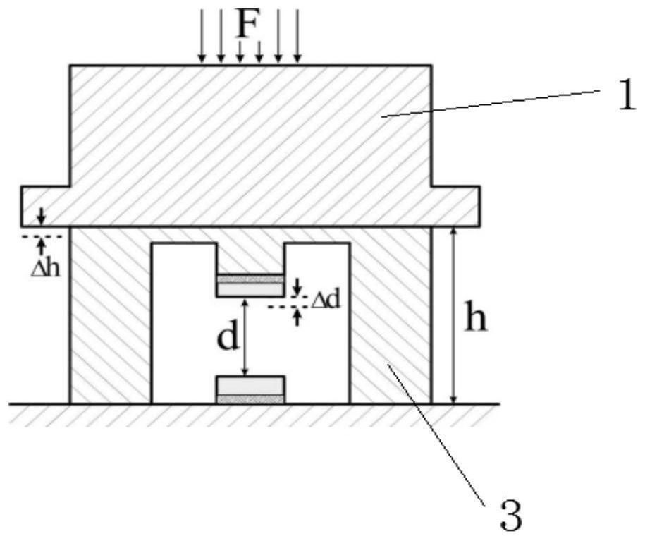 Built-in load sensor of high-pressure vessel and load calculation method