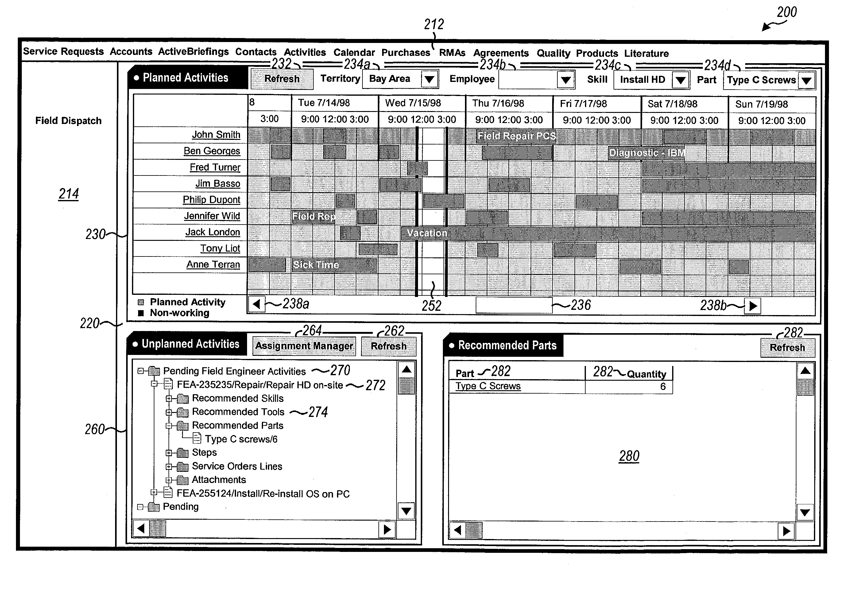 System and method for assigning and scheduling activities