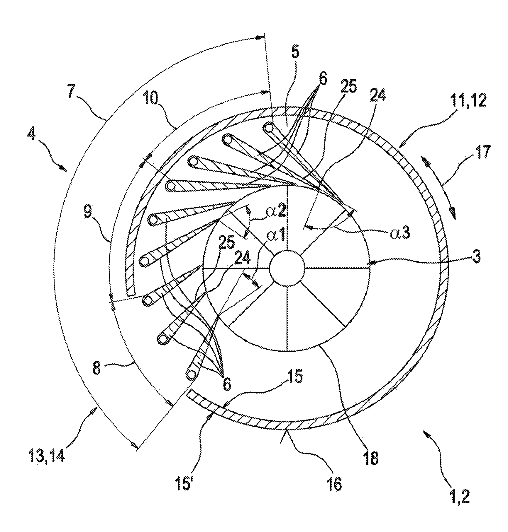 Turbocharger with at least one variable turbine geometry turbine