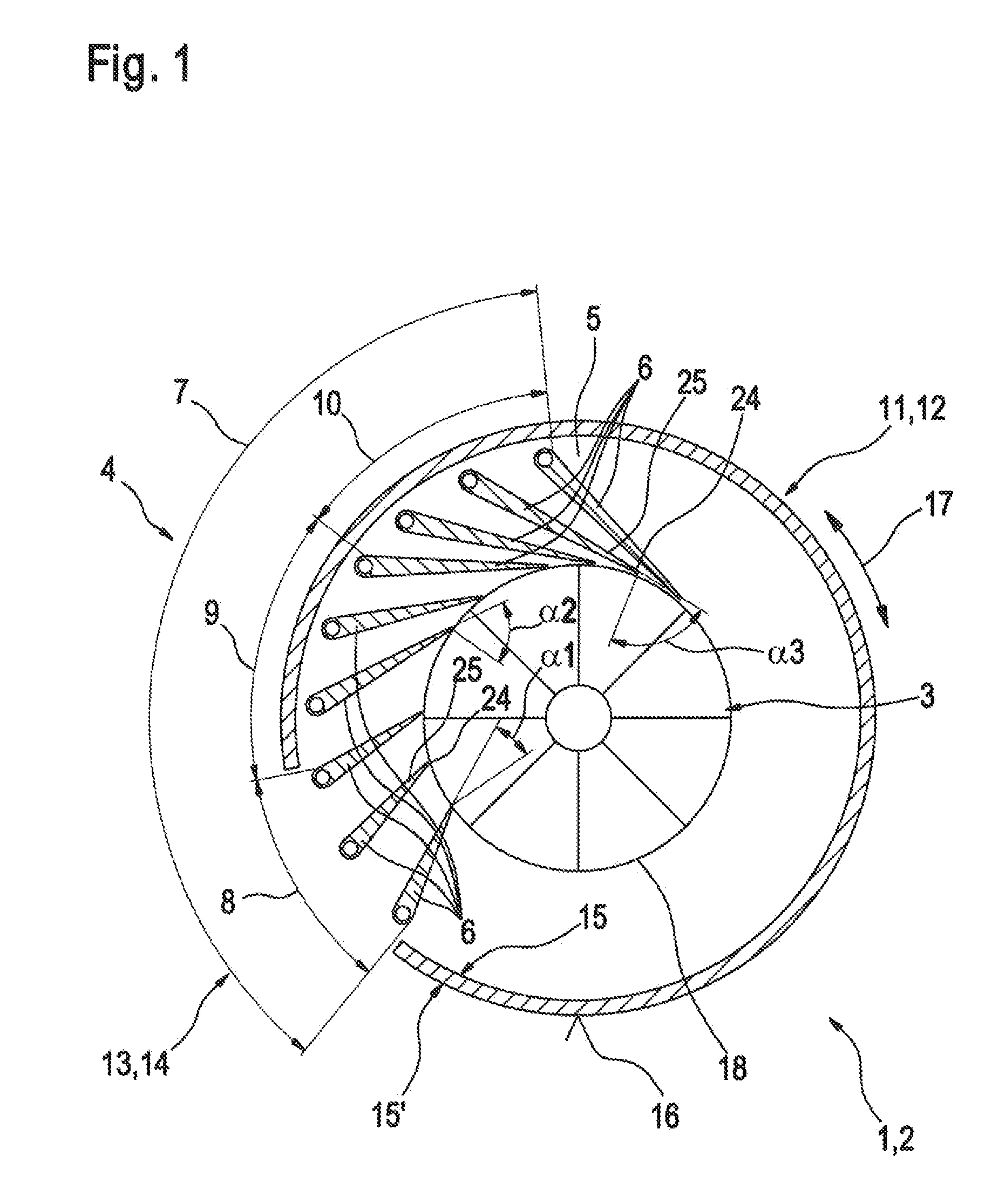 Turbocharger with at least one variable turbine geometry turbine