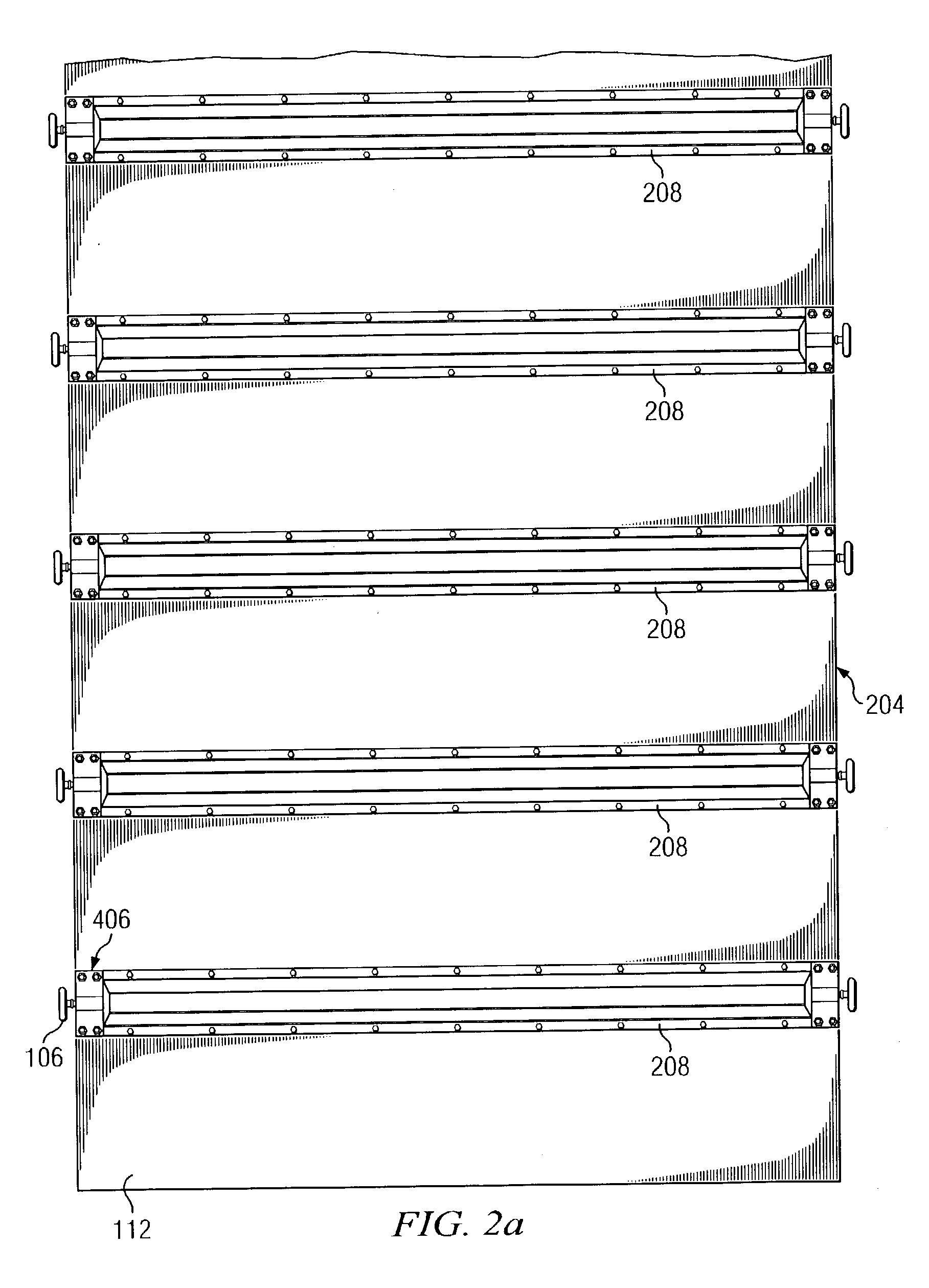 Unitary flexible roll-up door