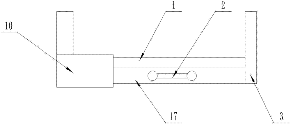 Auxiliary positioning device for convenient wall reinforcing bar punching for building construction