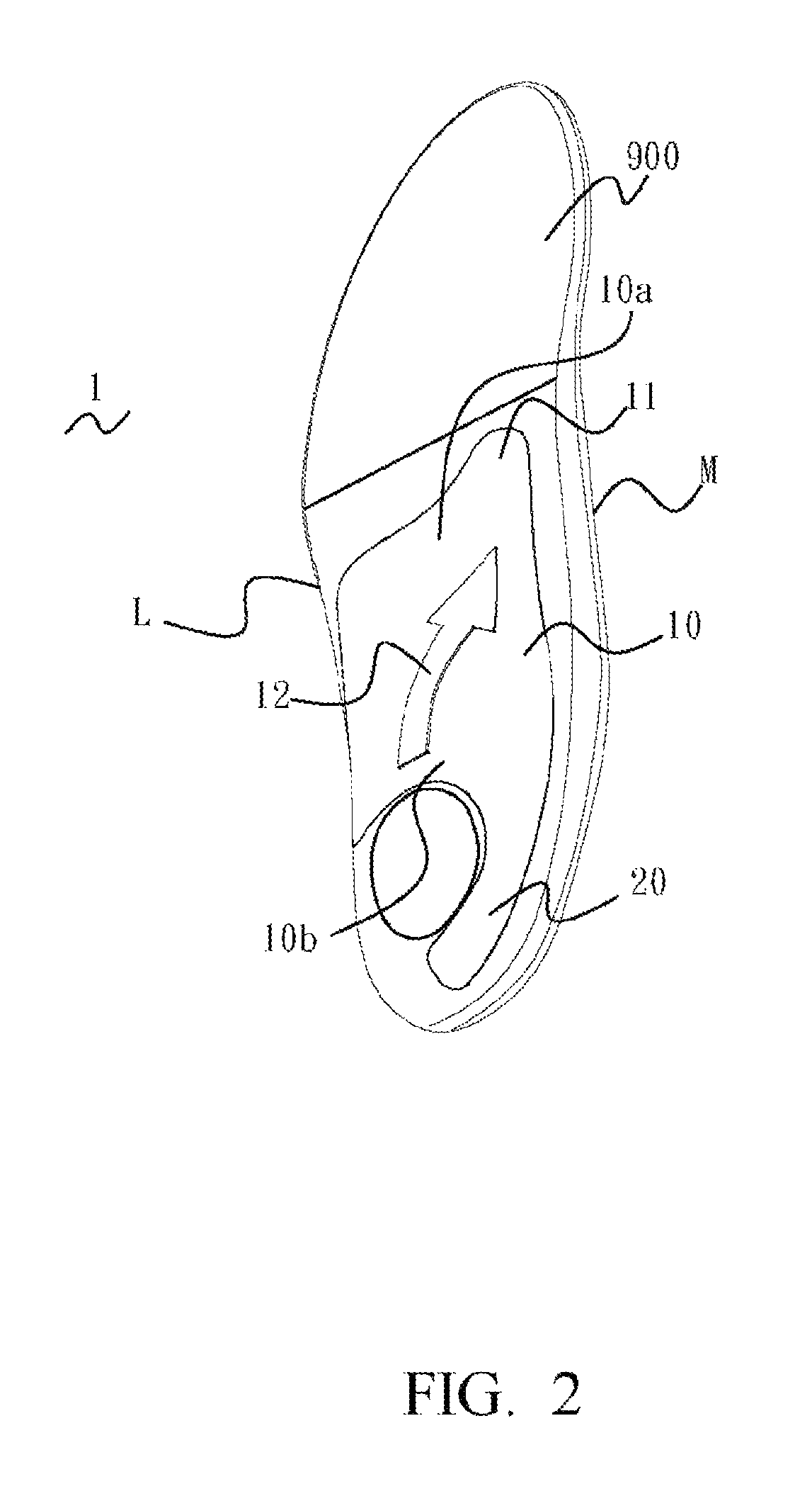 Device for three-dimensional foot motion control and plantar pressure redistribution